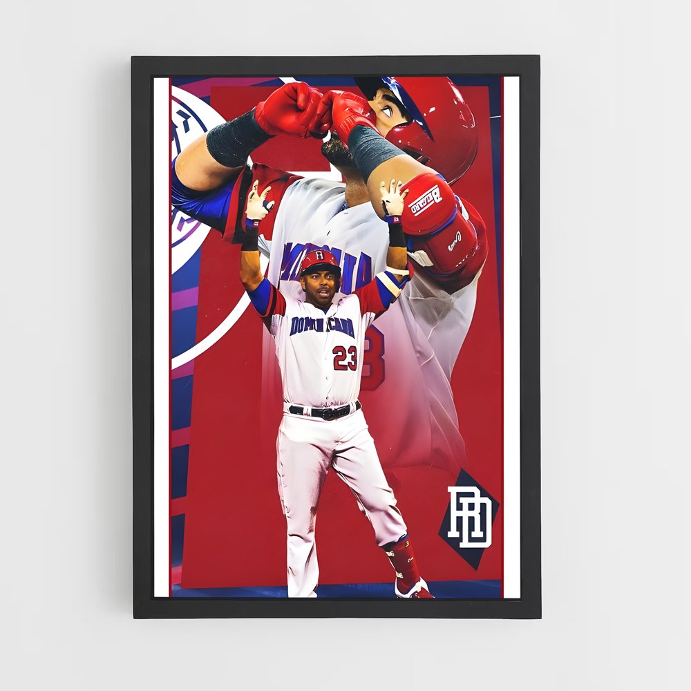 Poster Le Lancer de Nelson – affiche Baseball (vue 2)